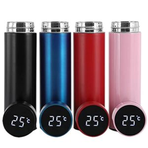 Termo Metálico con Termómetro en la Tapa Personalizado 500 ml